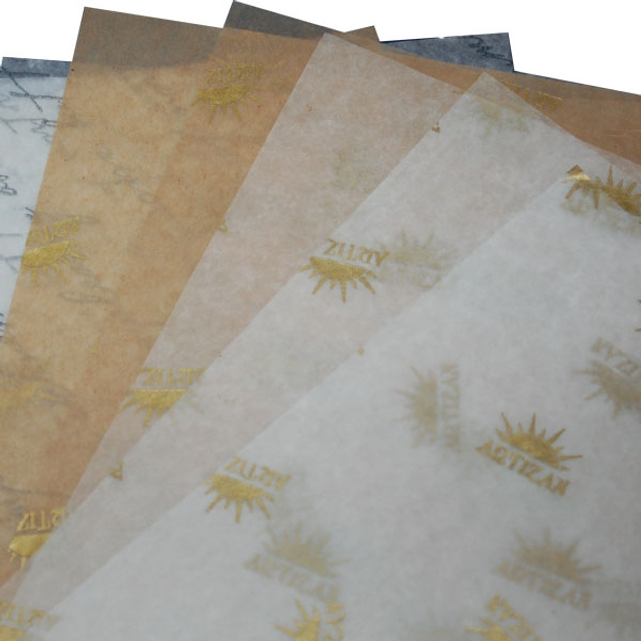 Waxed Tissue Paper Food Sheets - Custom Printed (30,000 Sheets)